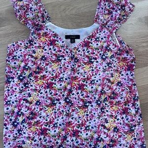 JCrew Women's Floral tank, Size Small, Excellent Condition!